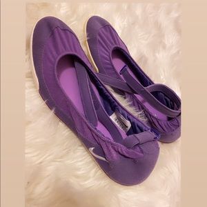 Nike Purple Flats Size 10